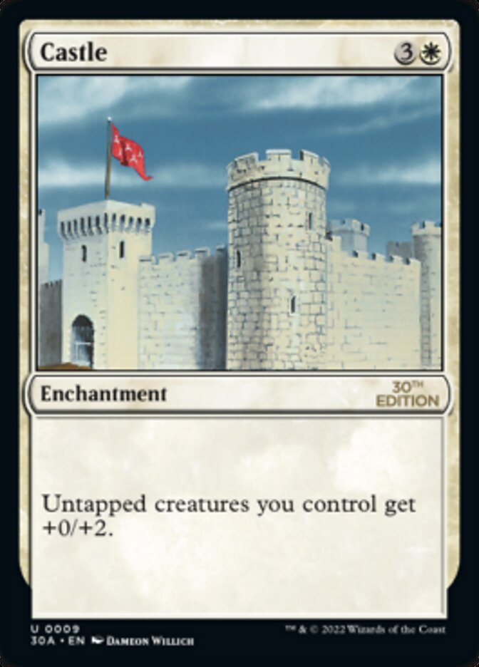 Castle [30th Anniversary Edition] MTG Single Magic: The Gathering    | Red Claw Gaming