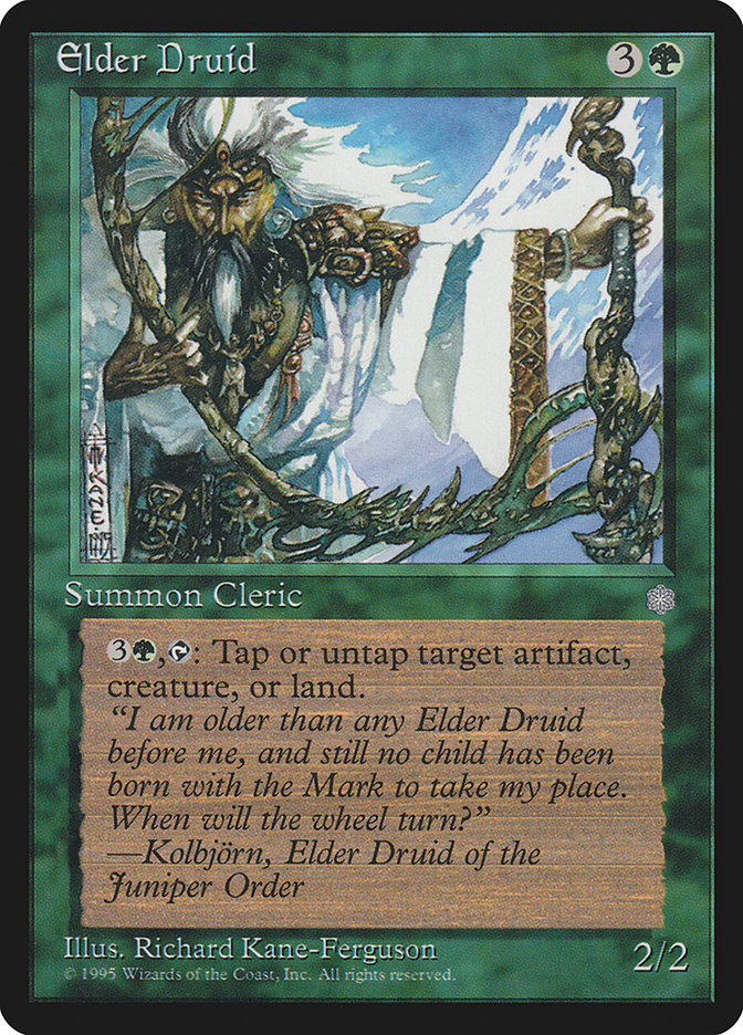 Elder Druid [Ice Age] MTG Single Magic: The Gathering    | Red Claw Gaming