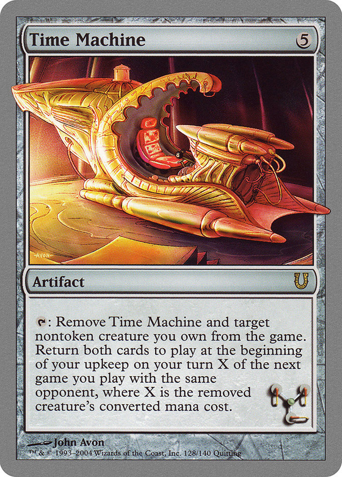 Time Machine [Unhinged] MTG Single Magic: The Gathering    | Red Claw Gaming