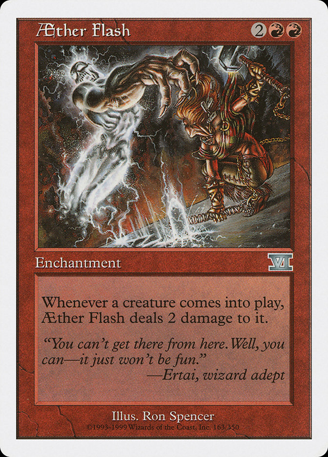 Aether Flash [Classic Sixth Edition] MTG Single Magic: The Gathering    | Red Claw Gaming