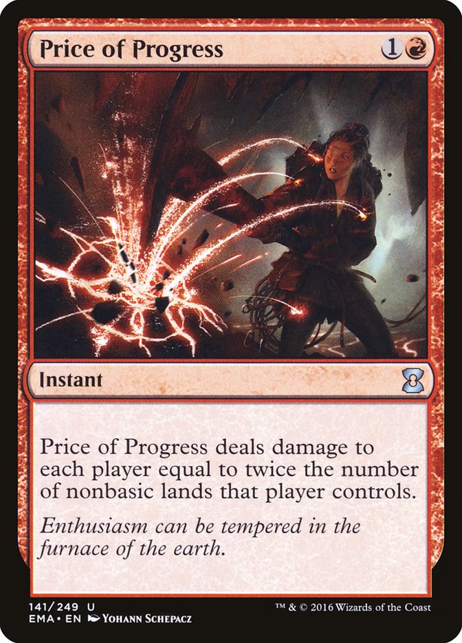 Price of Progress [Eternal Masters] MTG Single Magic: The Gathering    | Red Claw Gaming