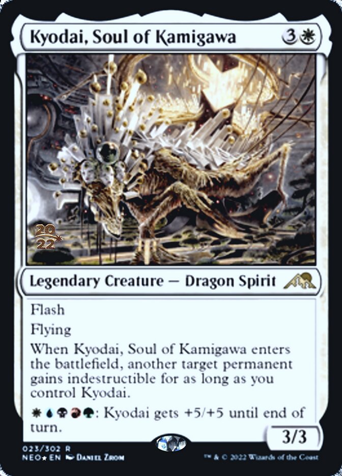 Kyodai, Soul of Kamigawa [Kamigawa: Neon Dynasty Prerelease Promos] MTG Single Magic: The Gathering    | Red Claw Gaming