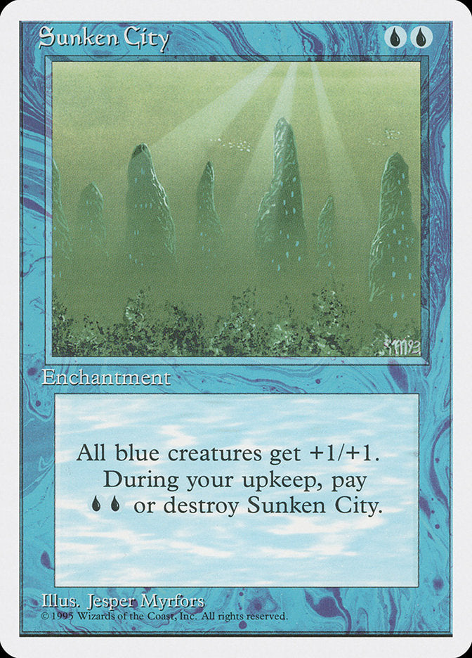 Sunken City [Fourth Edition] MTG Single Magic: The Gathering    | Red Claw Gaming