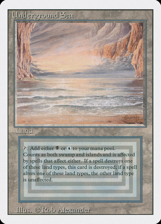 Underground Sea [Revised Edition] MTG Single Magic: The Gathering    | Red Claw Gaming