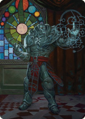 Karn, Living Legacy Art Card 2 [Dominaria United Art Series] MTG Single Magic: The Gathering    | Red Claw Gaming