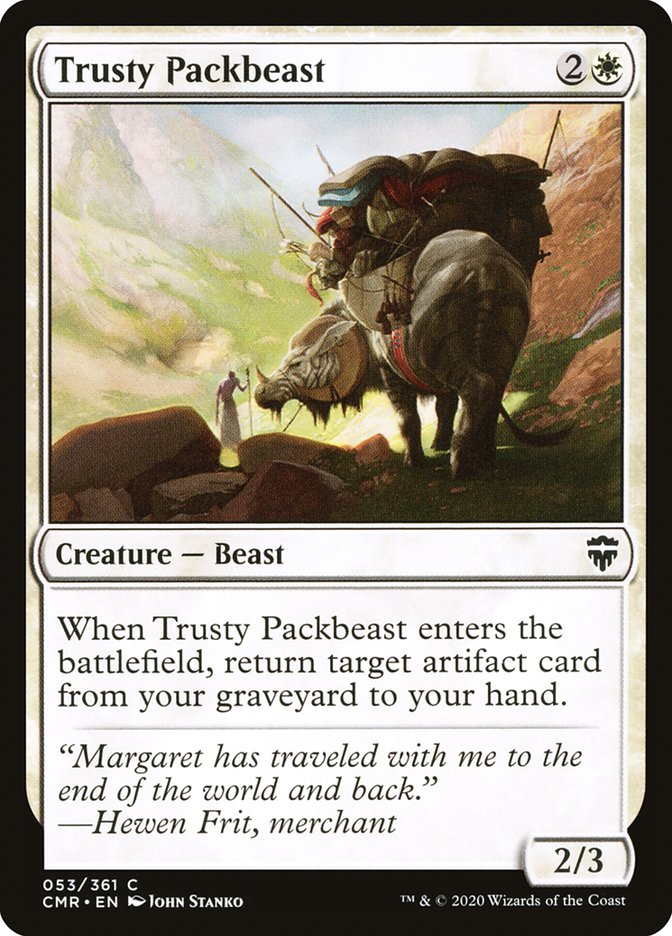 Trusty Packbeast [Commander Legends] MTG Single Magic: The Gathering    | Red Claw Gaming