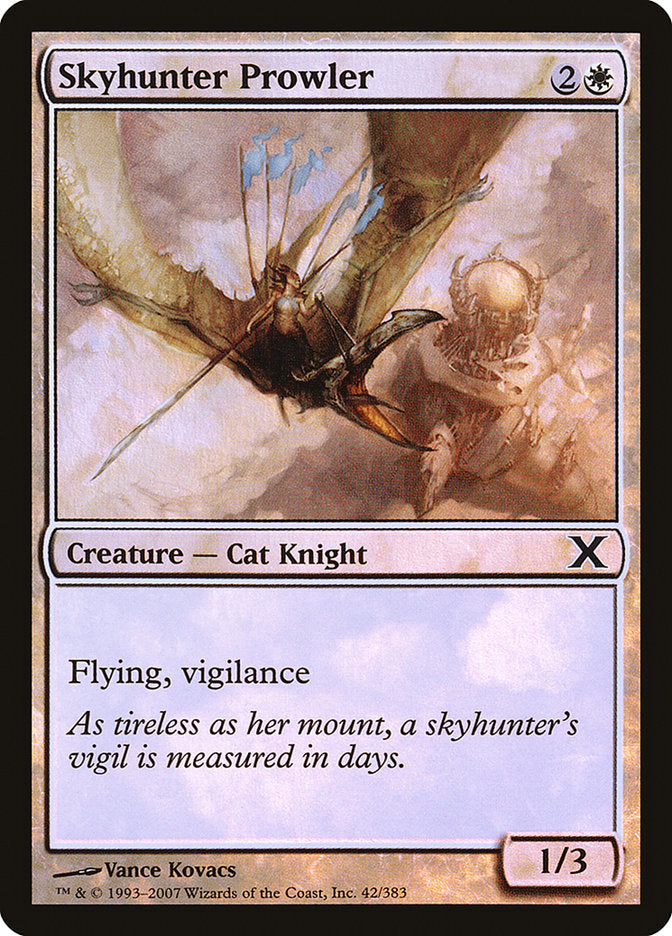 Skyhunter Prowler (Premium Foil) [Tenth Edition] MTG Single Magic: The Gathering    | Red Claw Gaming