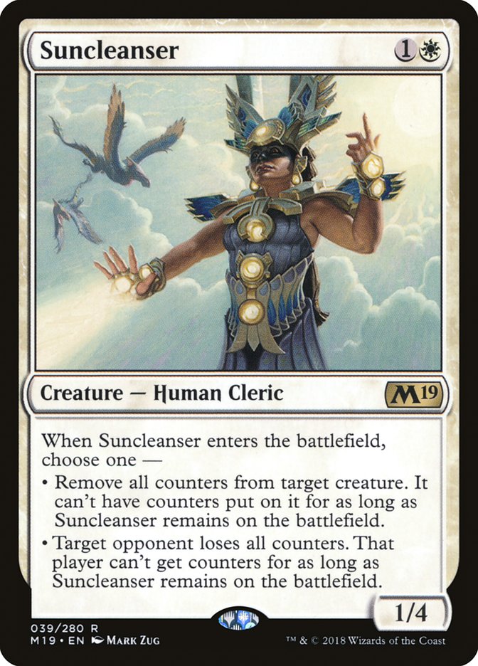 Suncleanser [Core Set 2019] MTG Single Magic: The Gathering    | Red Claw Gaming