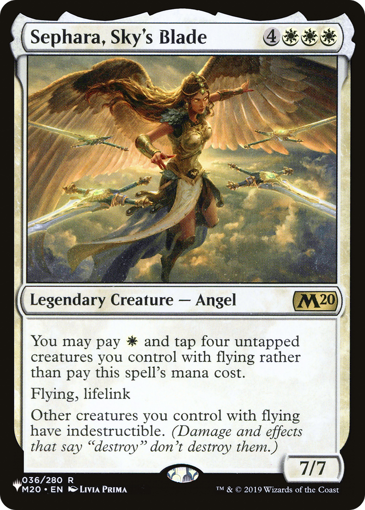 Sephara, Sky's Blade [Secret Lair: Angels] MTG Single Magic: The Gathering    | Red Claw Gaming