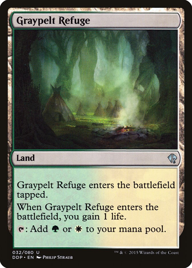 Graypelt Refuge [Duel Decks: Zendikar vs. Eldrazi] MTG Single Magic: The Gathering    | Red Claw Gaming