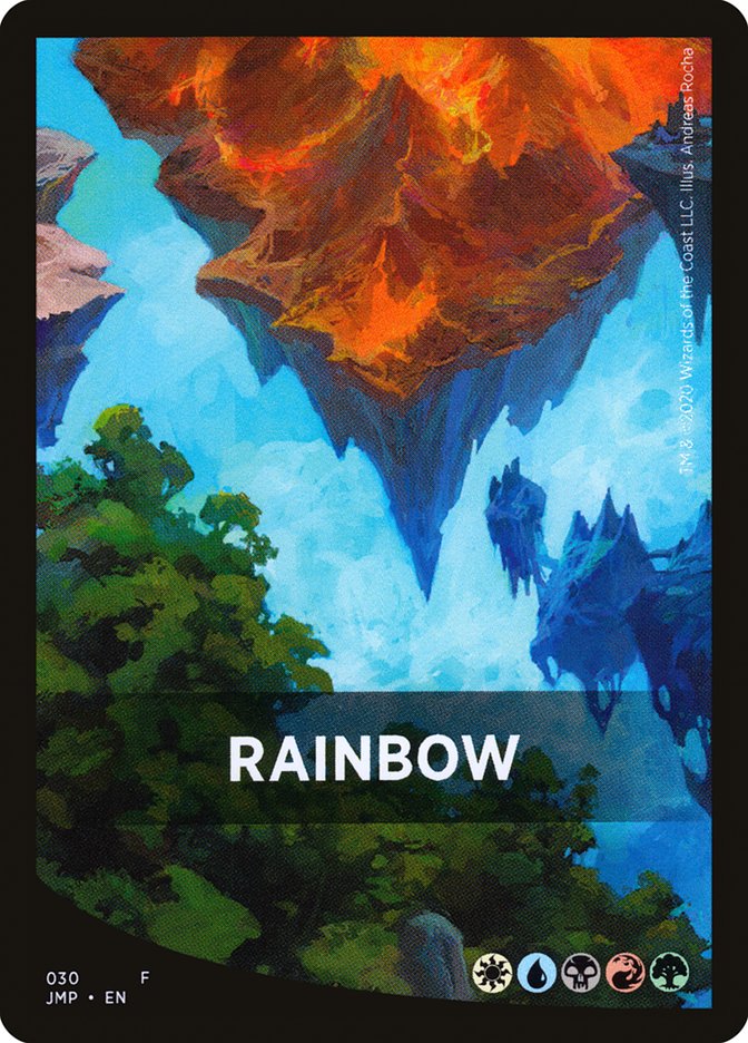 Rainbow Theme Card [Jumpstart Front Cards] MTG Single Magic: The Gathering    | Red Claw Gaming