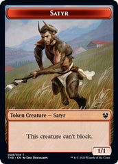 Satyr // Goblin Construct Double-Sided Token [Challenger Decks 2021 Tokens] MTG Single Magic: The Gathering    | Red Claw Gaming