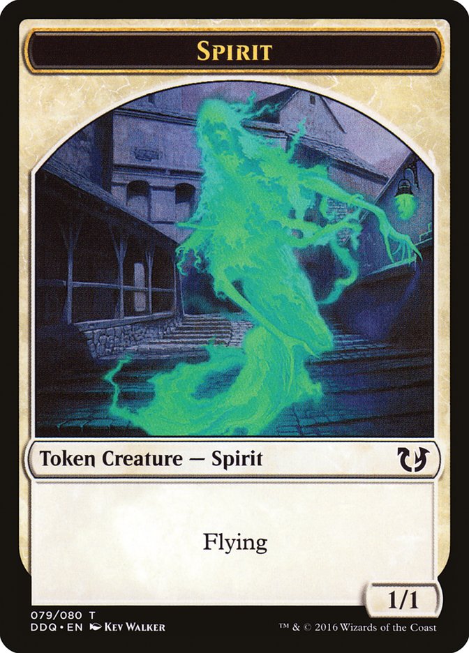 Spirit Token [Duel Decks: Blessed vs. Cursed] MTG Single Magic: The Gathering    | Red Claw Gaming