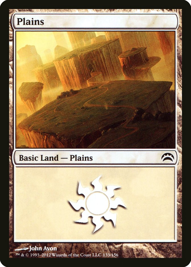 Plains (133) [Planechase 2012] MTG Single Magic: The Gathering    | Red Claw Gaming