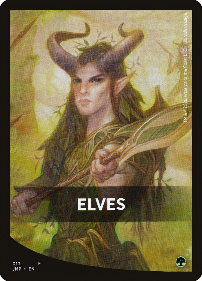 Elves Theme Card [Jumpstart Front Cards] MTG Single Magic: The Gathering    | Red Claw Gaming