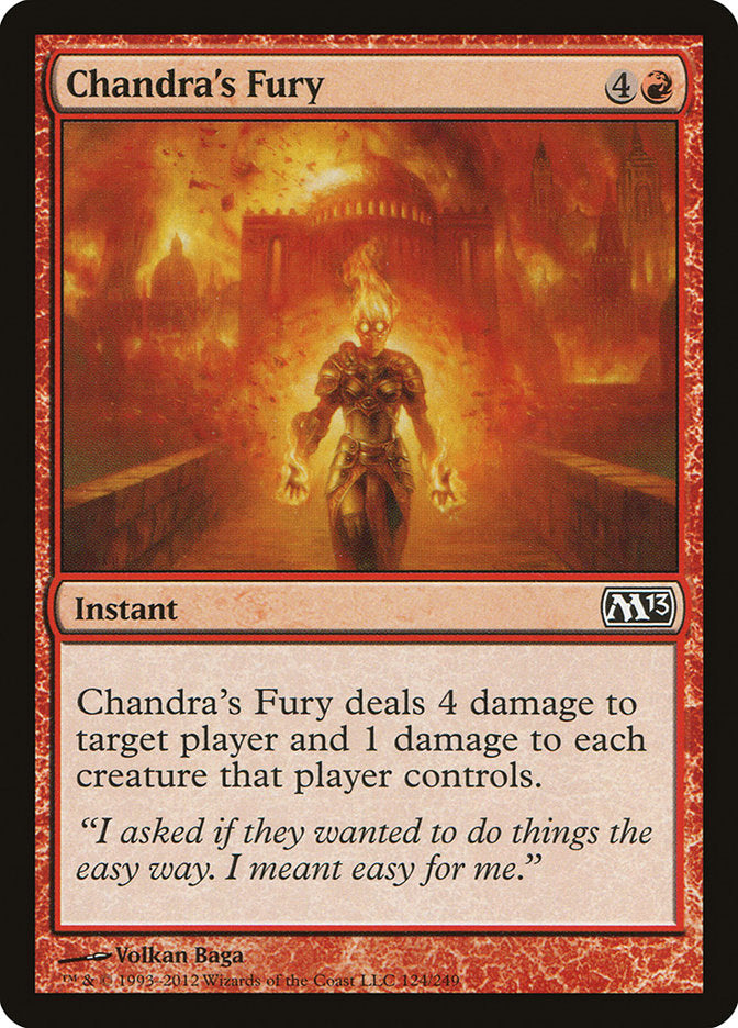 Chandra's Fury [Magic 2013] MTG Single Magic: The Gathering    | Red Claw Gaming