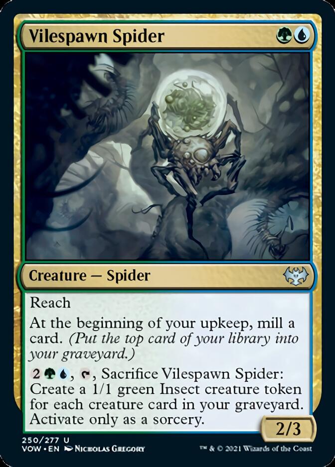 Vilespawn Spider [Innistrad: Crimson Vow] MTG Single Magic: The Gathering    | Red Claw Gaming