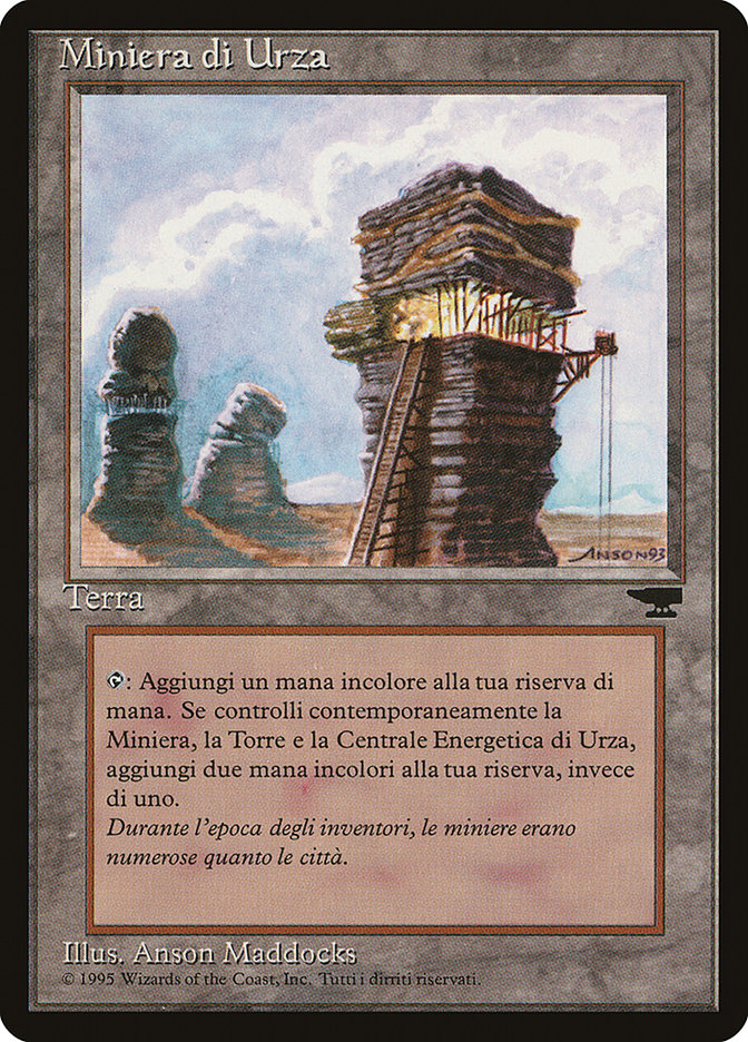 Urza's Mine (Clawed Sphere) (Italian) - "Miniera di Urza" [Rinascimento] MTG Single Magic: The Gathering    | Red Claw Gaming