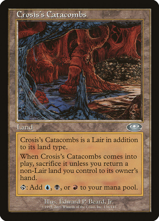 Crosis's Catacombs [Planeshift] MTG Single Magic: The Gathering    | Red Claw Gaming