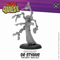 Riot Quest Doctor Stygius Miniatures Clearance    | Red Claw Gaming