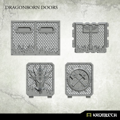 Dragonborn Doors Minatures Kromlech    | Red Claw Gaming