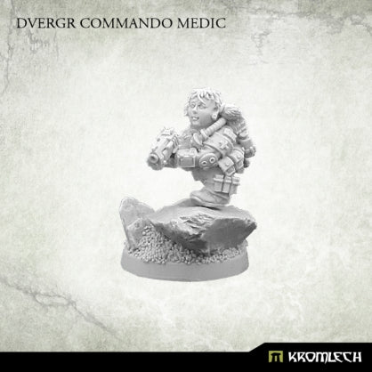 Dvergr Commando Medic (1) Minatures Kromlech    | Red Claw Gaming