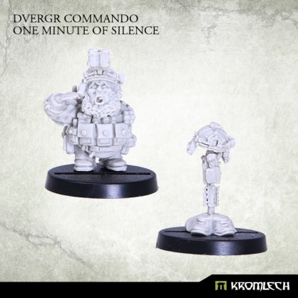 Dvergr Commando One Minute of Silence (1) Minatures Kromlech    | Red Claw Gaming