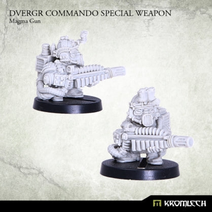 Dvergr Commando Special Weapon : Magma Gun (1) Minatures Kromlech    | Red Claw Gaming