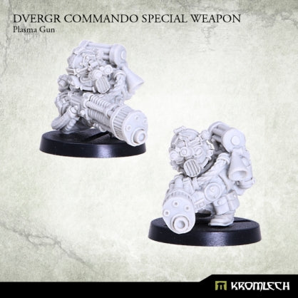 Dvergr Commando Special Weapon : Plasma Gun (1) Minatures Kromlech    | Red Claw Gaming