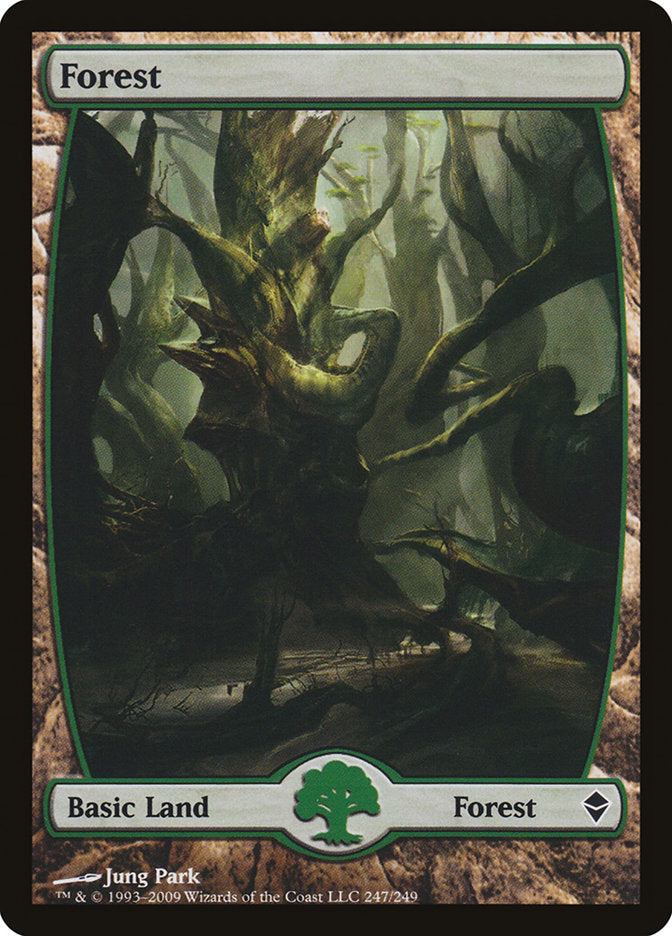 Forest (247) [Zendikar] MTG Single Magic: The Gathering    | Red Claw Gaming