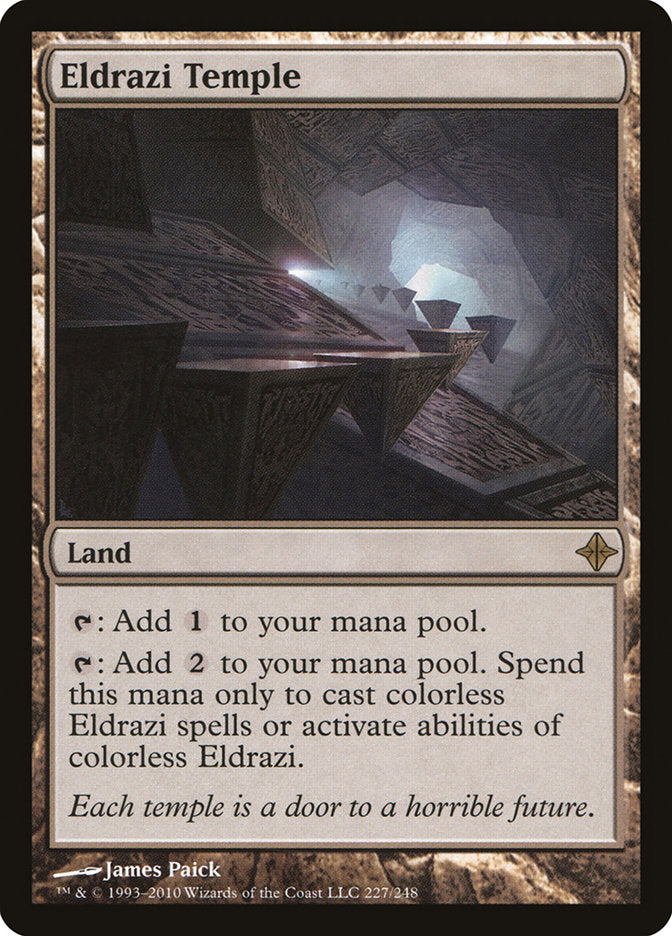 Eldrazi Temple [Rise of the Eldrazi] MTG Single Magic: The Gathering    | Red Claw Gaming