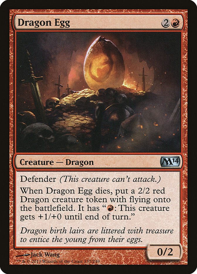 Dragon Egg [Magic 2014] MTG Single Magic: The Gathering    | Red Claw Gaming