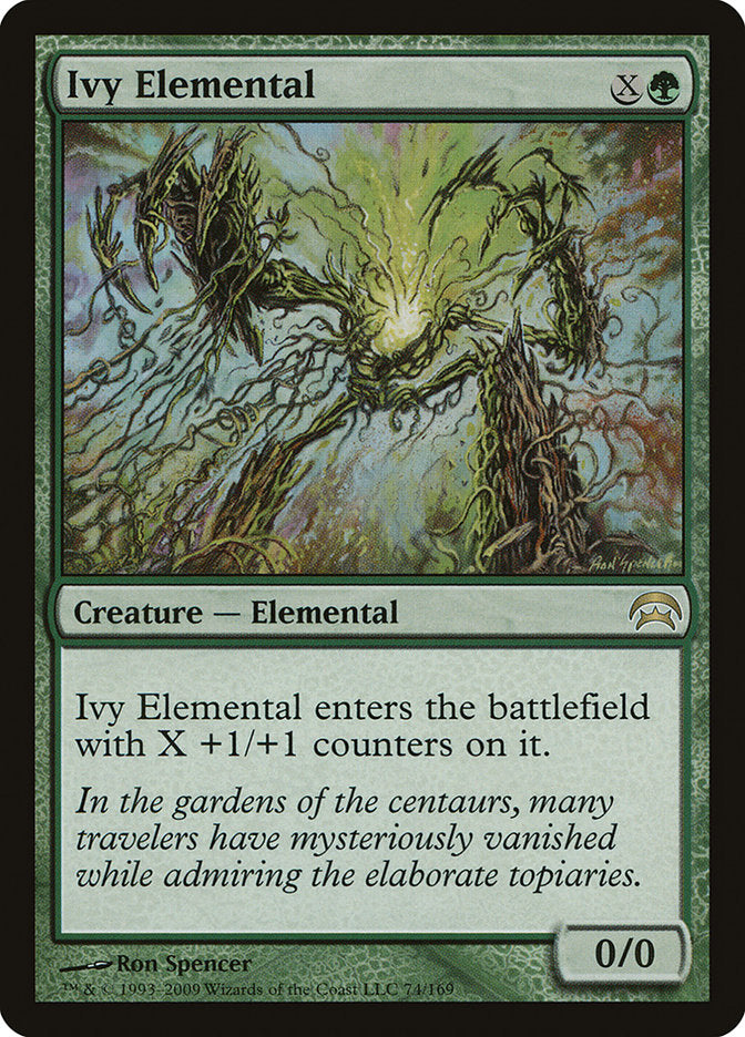 Ivy Elemental [Planechase] MTG Single Magic: The Gathering    | Red Claw Gaming