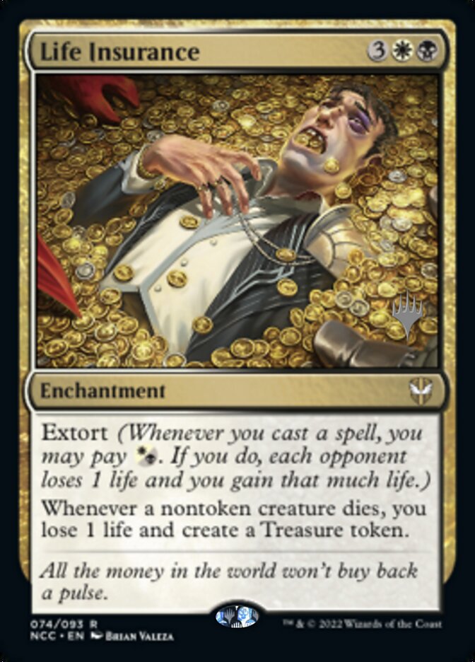 Life Insurance (Promo Pack) [Streets of New Capenna Commander Promos] MTG Single Magic: The Gathering    | Red Claw Gaming