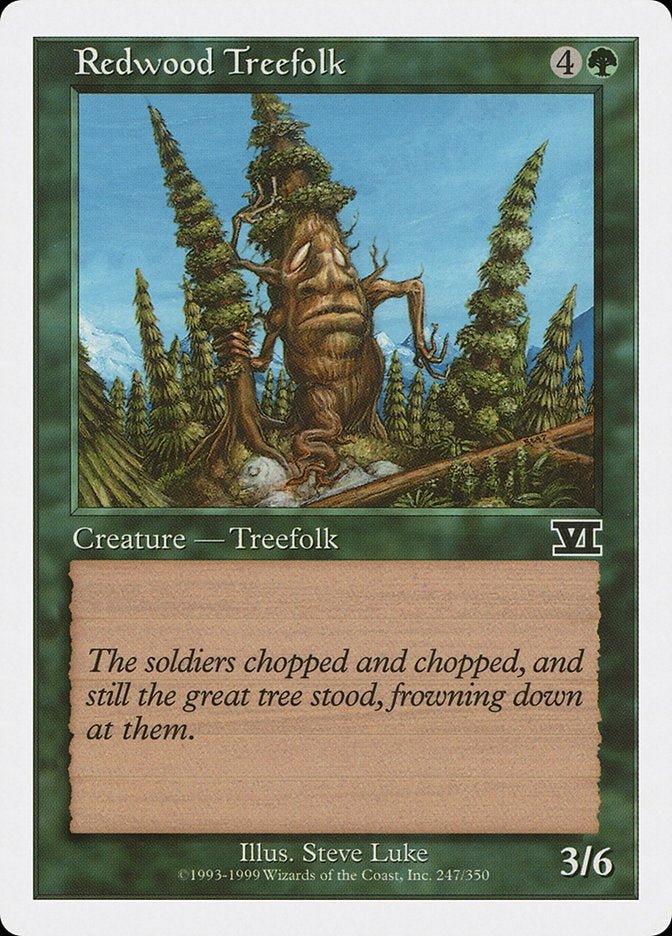 Redwood Treefolk [Classic Sixth Edition] MTG Single Magic: The Gathering    | Red Claw Gaming