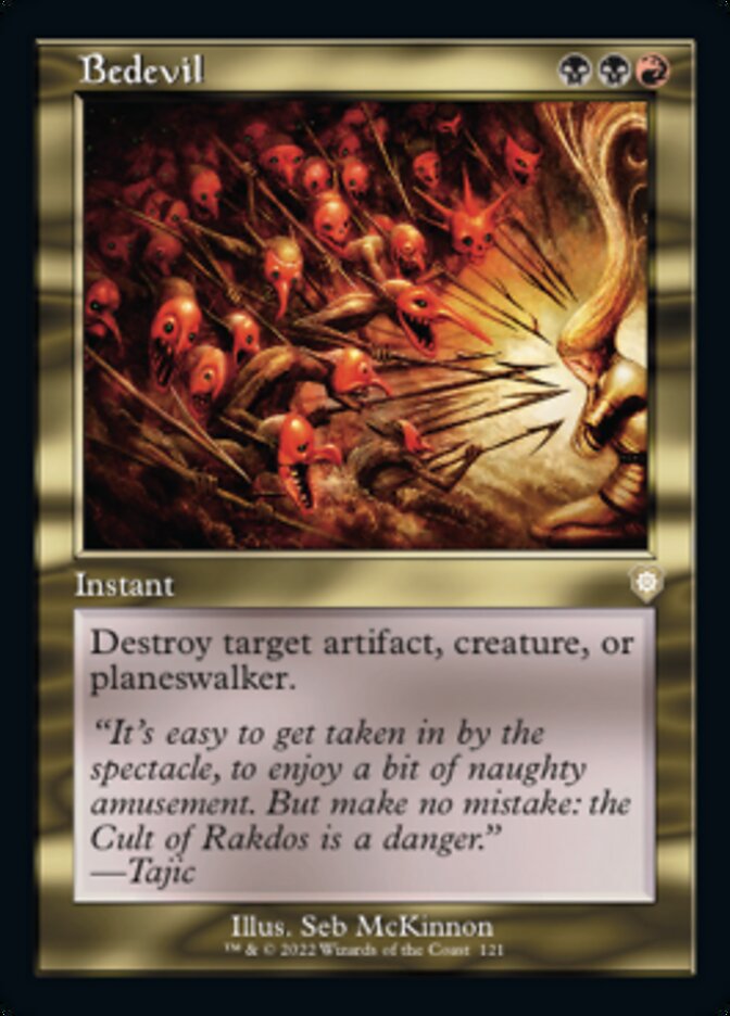 Bedevil (Retro) [The Brothers' War Commander] MTG Single Magic: The Gathering    | Red Claw Gaming