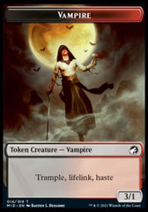 Clue // Vampire Double-Sided Token [Innistrad: Midnight Hunt Tokens] MTG Single Magic: The Gathering    | Red Claw Gaming