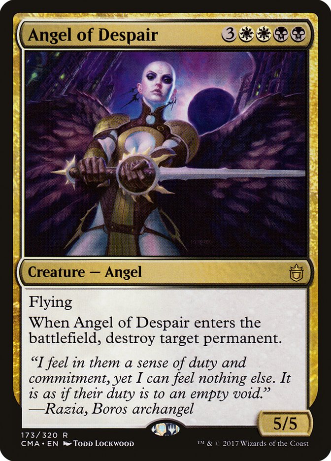 Angel of Despair [Commander Anthology] MTG Single Magic: The Gathering    | Red Claw Gaming