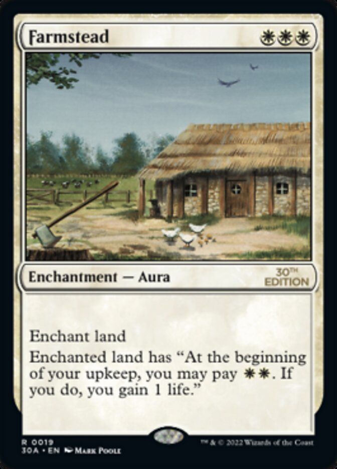 Farmstead [30th Anniversary Edition] MTG Single Magic: The Gathering    | Red Claw Gaming