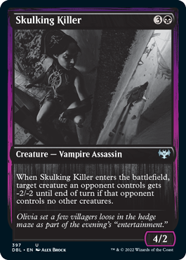 Skulking Killer [Innistrad: Double Feature] MTG Single Magic: The Gathering    | Red Claw Gaming