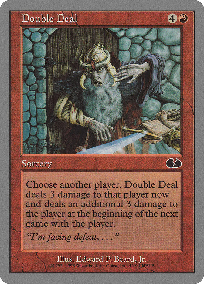 Double Deal [Unglued] MTG Single Magic: The Gathering    | Red Claw Gaming