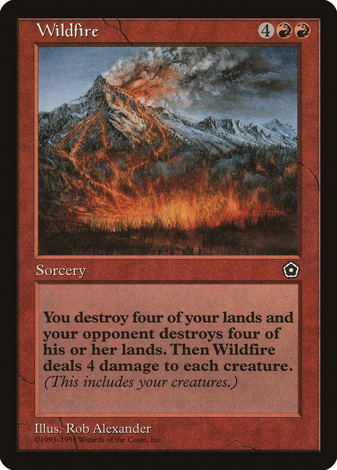 Wildfire [Portal Second Age] MTG Single Magic: The Gathering    | Red Claw Gaming