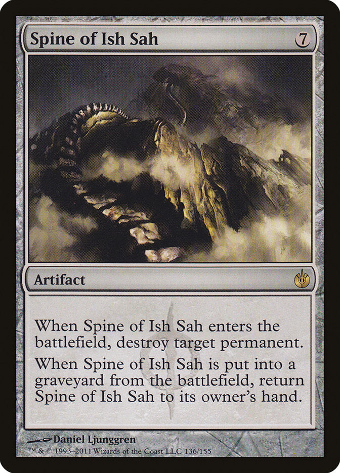 Spine of Ish Sah [Mirrodin Besieged] MTG Single Magic: The Gathering    | Red Claw Gaming