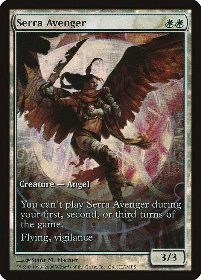 Serra Avenger [Champs and States] MTG Single Magic: The Gathering    | Red Claw Gaming