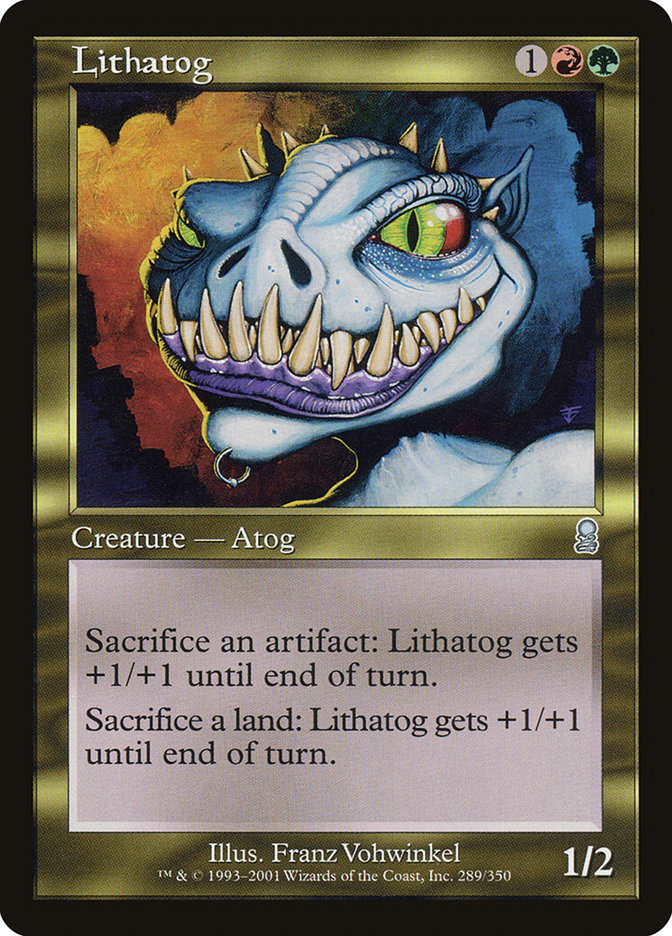 Lithatog [Odyssey] MTG Single Magic: The Gathering    | Red Claw Gaming