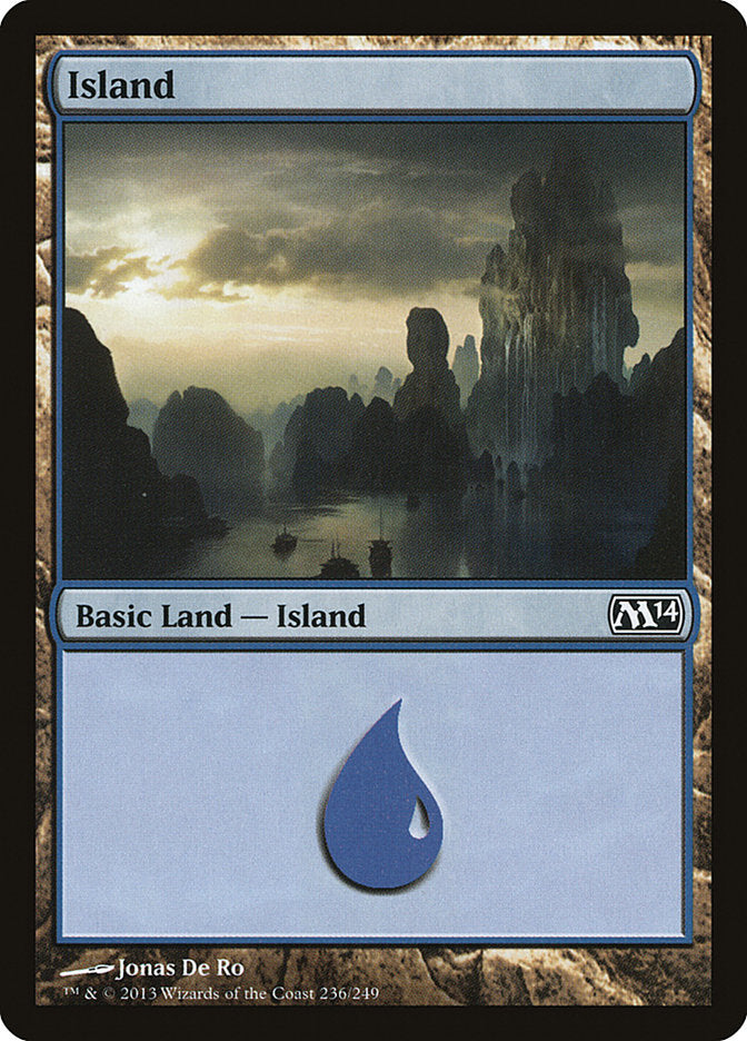 Island (236) [Magic 2014] MTG Single Magic: The Gathering    | Red Claw Gaming