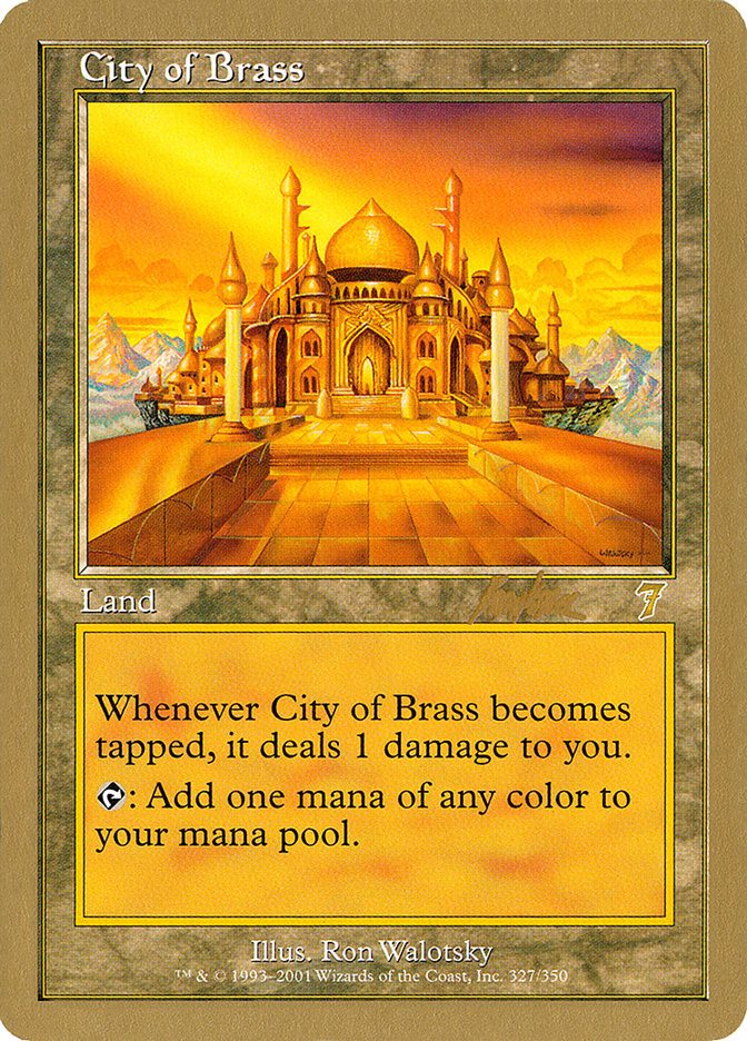 City of Brass (Brian Kibler) [World Championship Decks 2002] MTG Single Magic: The Gathering    | Red Claw Gaming