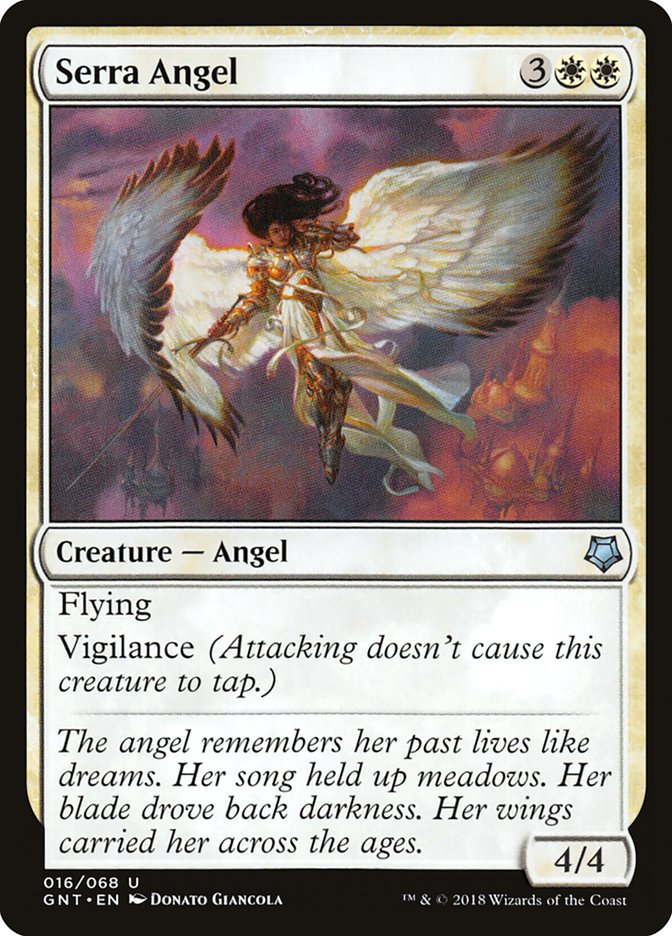 Serra Angel [Game Night 2018] MTG Single Magic: The Gathering    | Red Claw Gaming