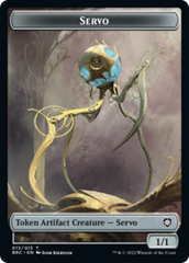 Servo // Eldrazi Double-Sided Token [The Brothers' War Commander Tokens] MTG Single Magic: The Gathering    | Red Claw Gaming