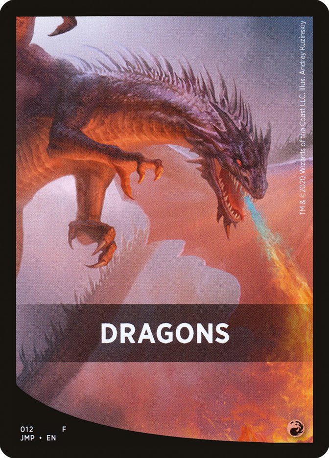 Dragons Theme Card [Jumpstart Front Cards] MTG Single Magic: The Gathering    | Red Claw Gaming